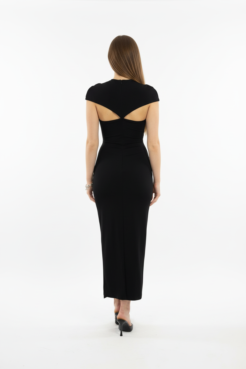 Vista posteriore con spacco